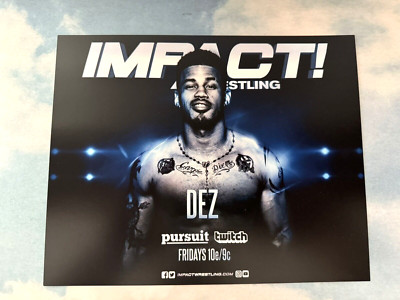 RASCALZ TNA Impact Wrestling 8x10 Promo Photo Dez Dezmond Xavier Wes Lee in NXT