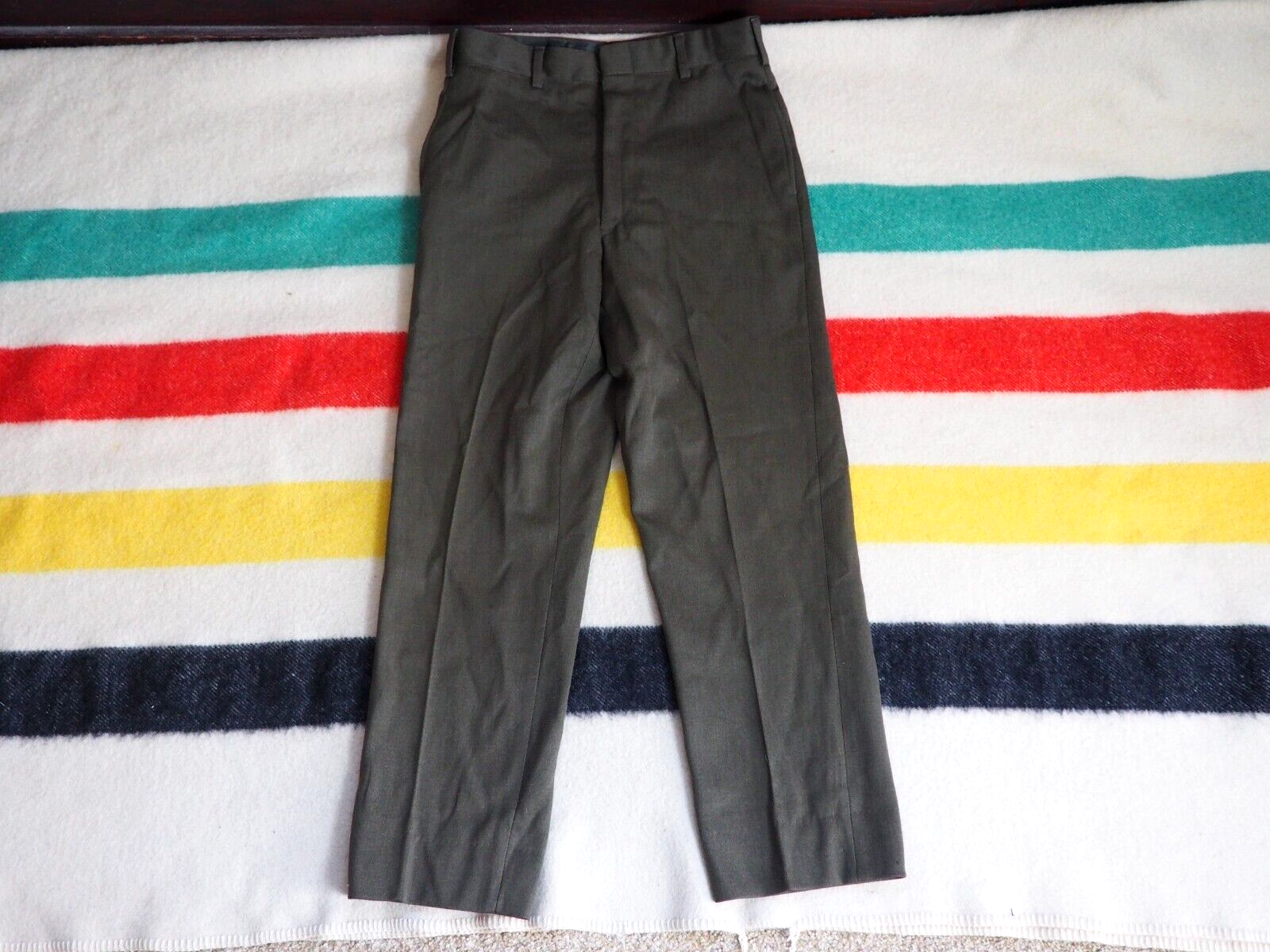 VTG 50s 60s Ranger Whipcord Green Wool 31x28 Heavy Field VTG 50s 60s Ranger Whipcord Green Wool 31x28 Heavy Field