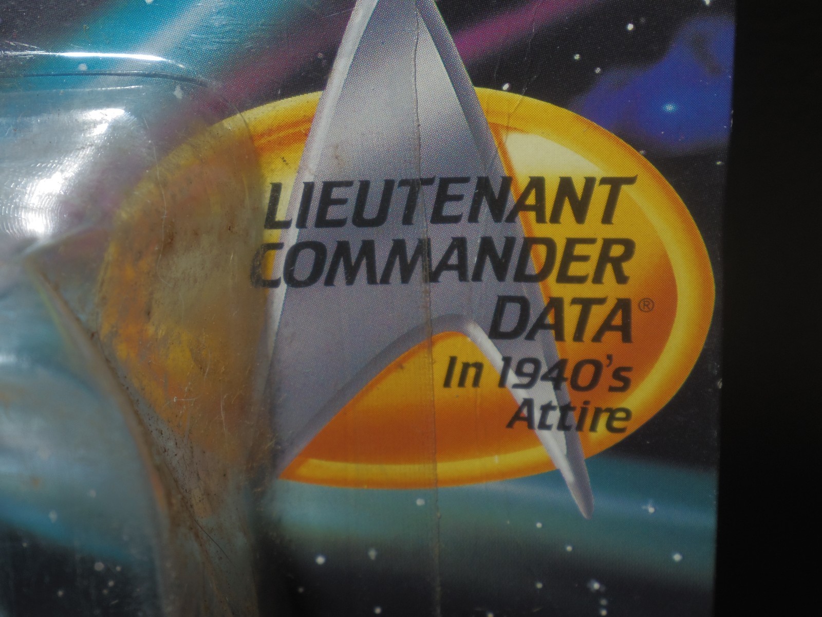 1995 Playmates Star Trek Next Generation Lieutenant Commander Data 1940s Attire