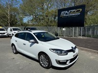 2014 14 REG RENAULT MEGANE GT LINE TOMTOM DCI 1.5 DIESEL WHITE ESTATE