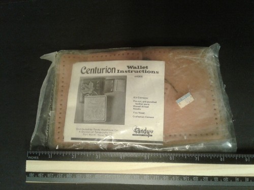 Tandy Leather Tri-Fold Wallet Kit 44066 N.O.S.