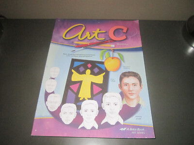 Abeka 6th Art C Student Book # 157686 Clean Complete