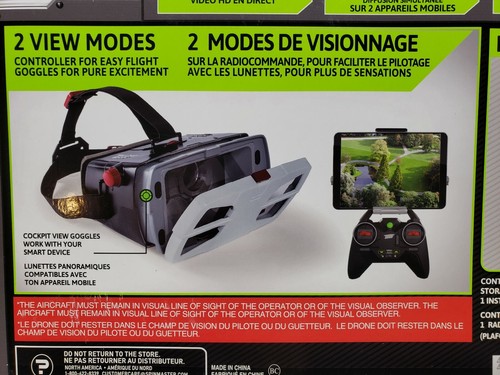 Air Hogs - Helix Sentinel First Person View (FPV) HD 720p Video Drone with 4GB M