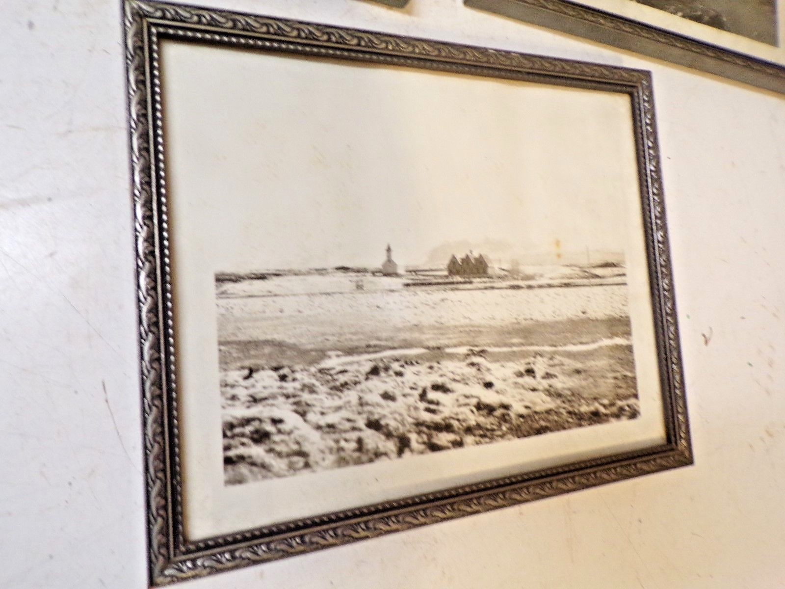 3 Framed Photographs 1943 Iceland WWII Photographs by Lewis Carroll Hendrix