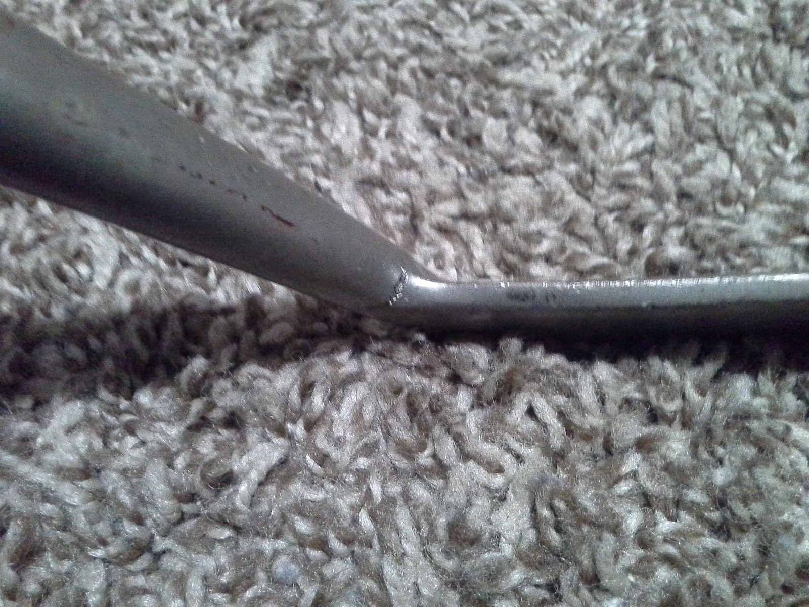 VINTAGE NO NAME HICKORY SHAFT IRON WALL HANGER