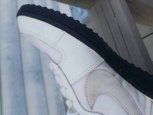 Vintage 1980s Nike Field General Waffle Shoes / Cleats High Top Size 12