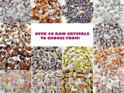 1 LB ROUGH CRYSTALS BULK WHOLESALE ROCKS MINERALS FOR TUMBLING & CRYSTAL HEALING