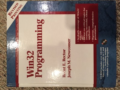 Win32 Programming (Addison-Wesley Advanced Windows Series)(2 Vol set) - Pape...