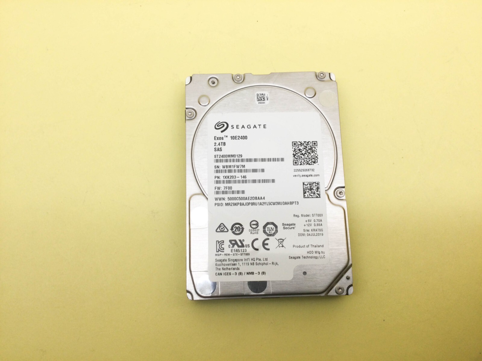 ✨4個セット✨HDD 1000GB✨大容量1TB✨2.5インチ✨05-03 HPI 876939-002 / EG002400JWJNT / Seagate ST2400MM0129