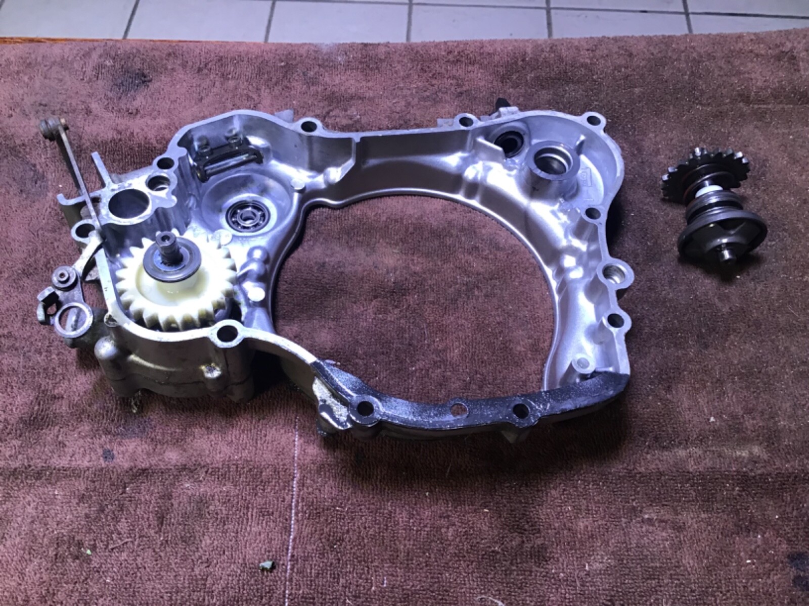 2002 yz125 clutch cover