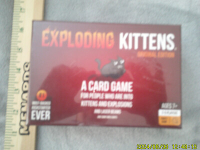 GAME EXPLODING KITTENS ORIGINAL EDITION CARD GAME Brand NEW unopened box