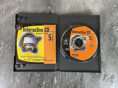 Playstation PS1 Interactive CD Sampler Disc Vol 5
