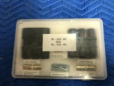 AMPHENOL Robolok Connectors RL-S35-8R & RL-P35-8R set   sample