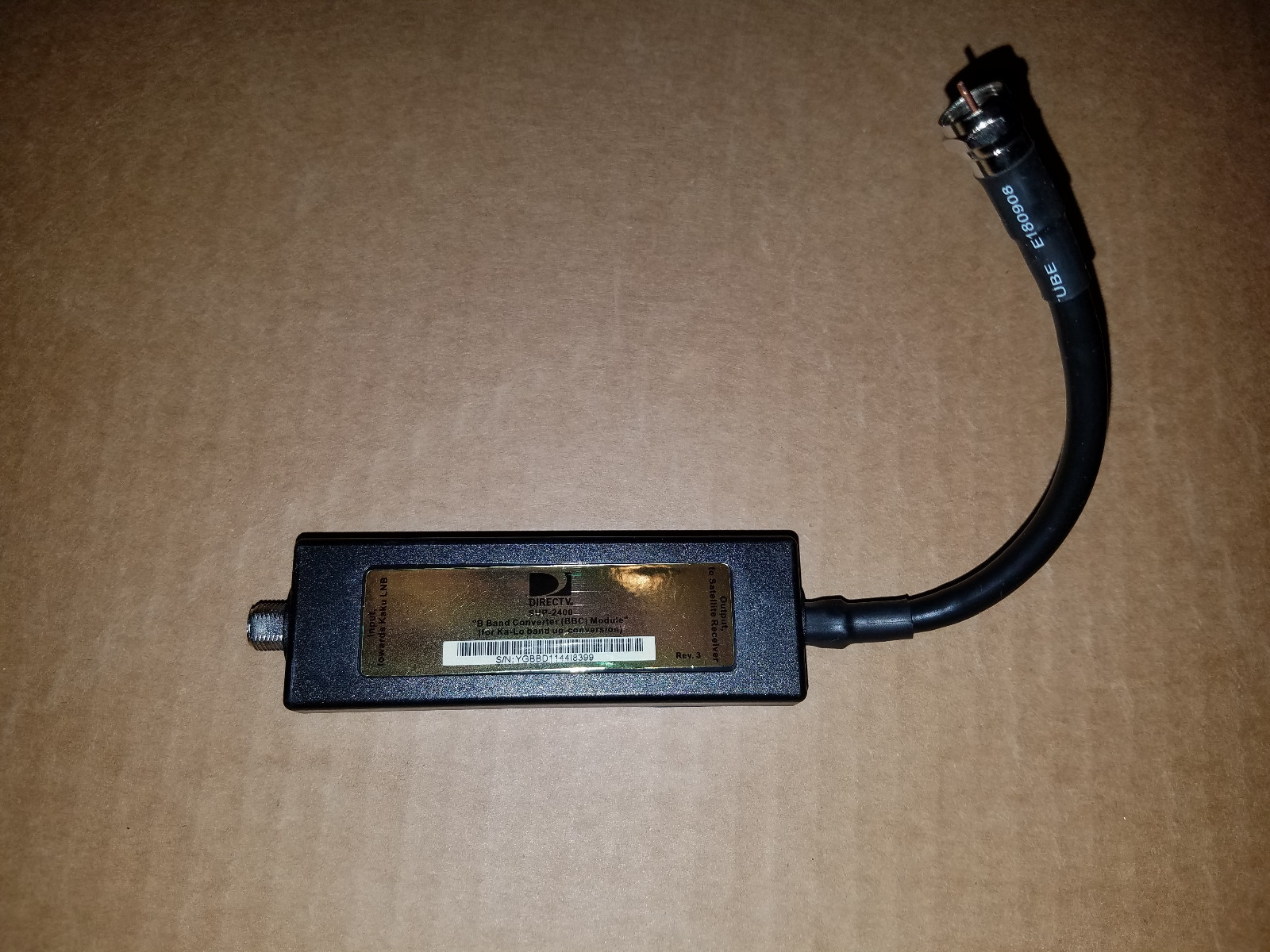 Technicolor DirecTV COM200 Chassis With 8 COM24 Cards & QAM Card