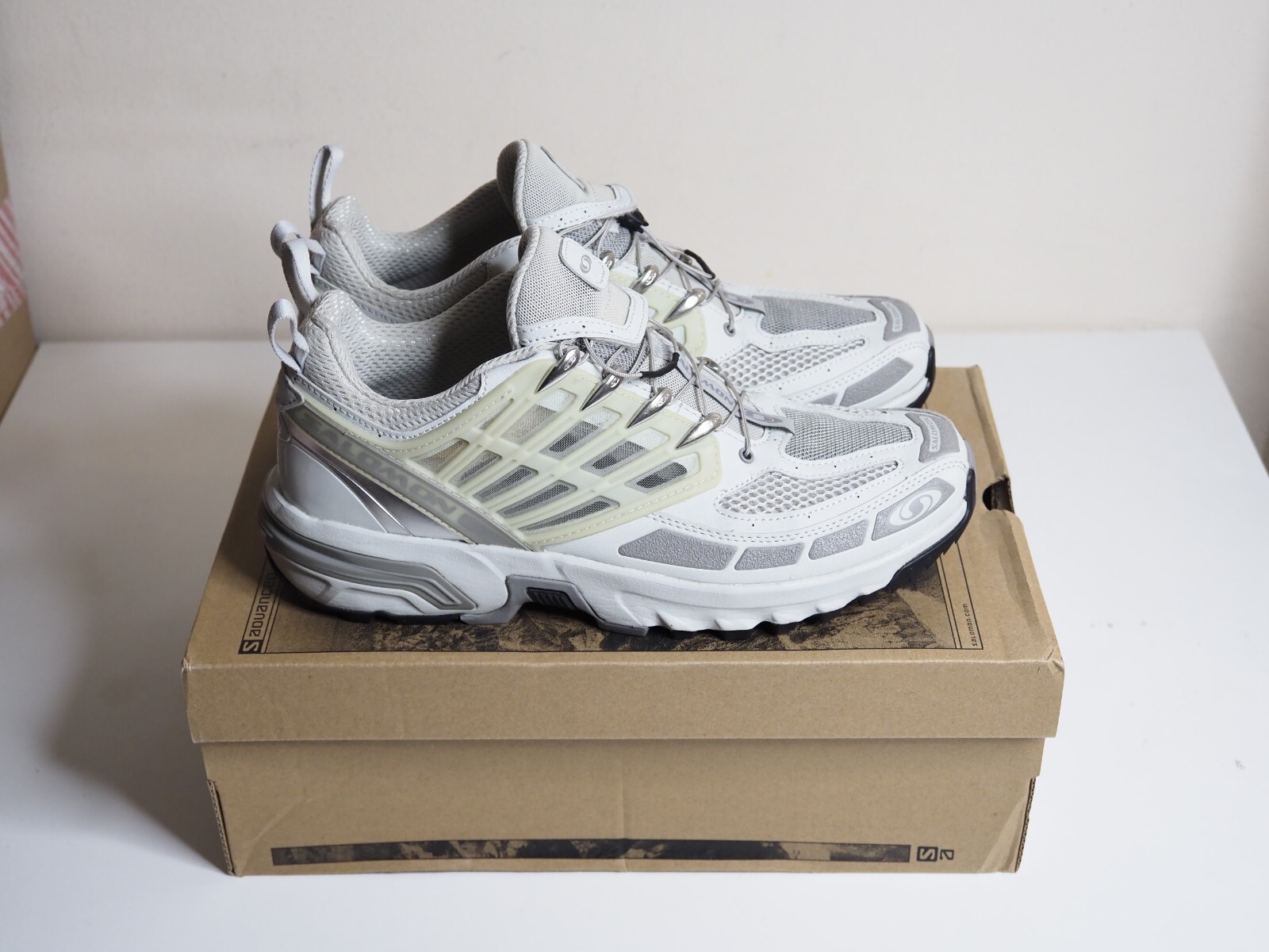 US 9.5 - Salomon ACS PRO Advanced gray metal dead stock | eBay