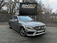 2015 15 REG MERCEDES-BENZ C250 2.1 DIESEL AMG LINE PREMIUM 5 DOOR SALOON ULEZ