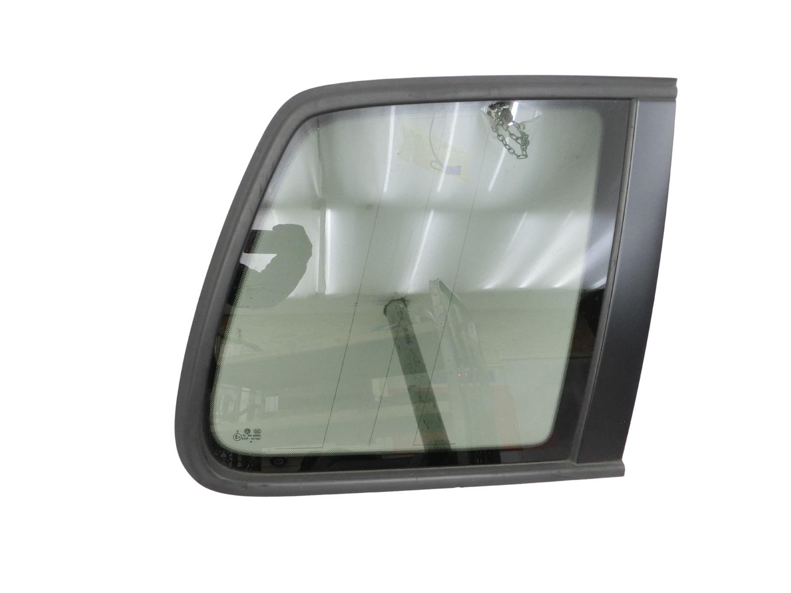 right rear Fixed Side Window Disc Orig. Tinted for VW Touran 1T 03-06 - Bild 1