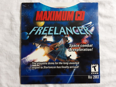 Freelancer, ACDSee, Sandra 2003, Norton game demo MaximumCD May 03 FREE SHIPPING