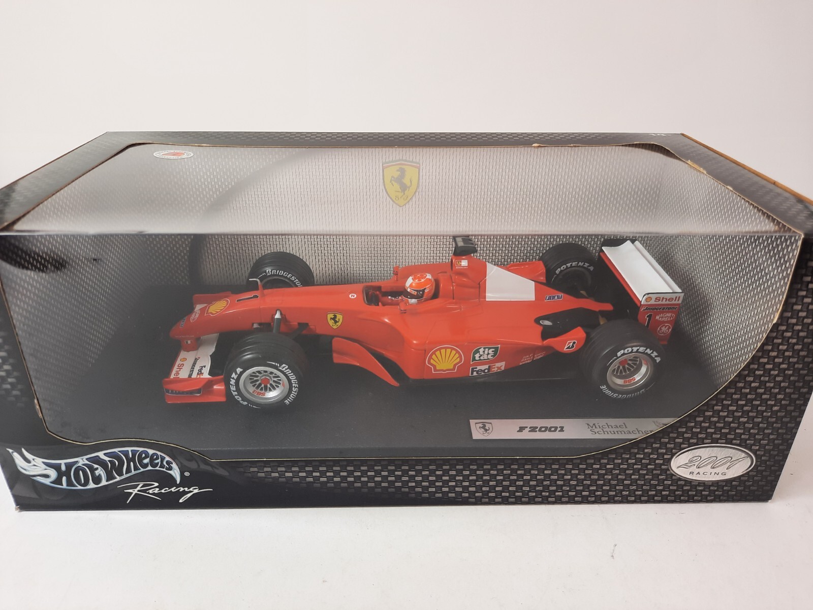 Hot Wheels Ferrari F2001 #1 Michael Schumacher World