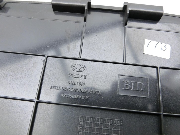 Opel Antara 07-11 Verkleidung für Bildschirm Display Monitor  - Bild 5