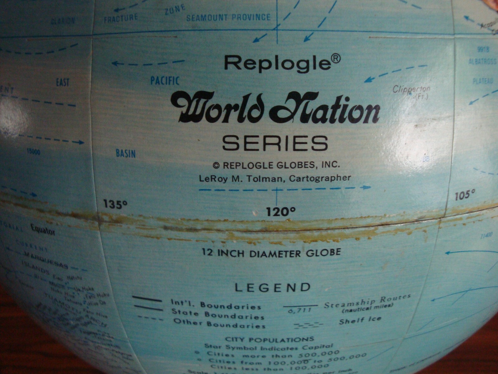 Vintage 1970s REPLOGLE World Nation Series 12