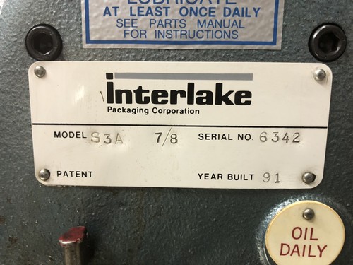 Interlake Stitcher Model S3A 7/8