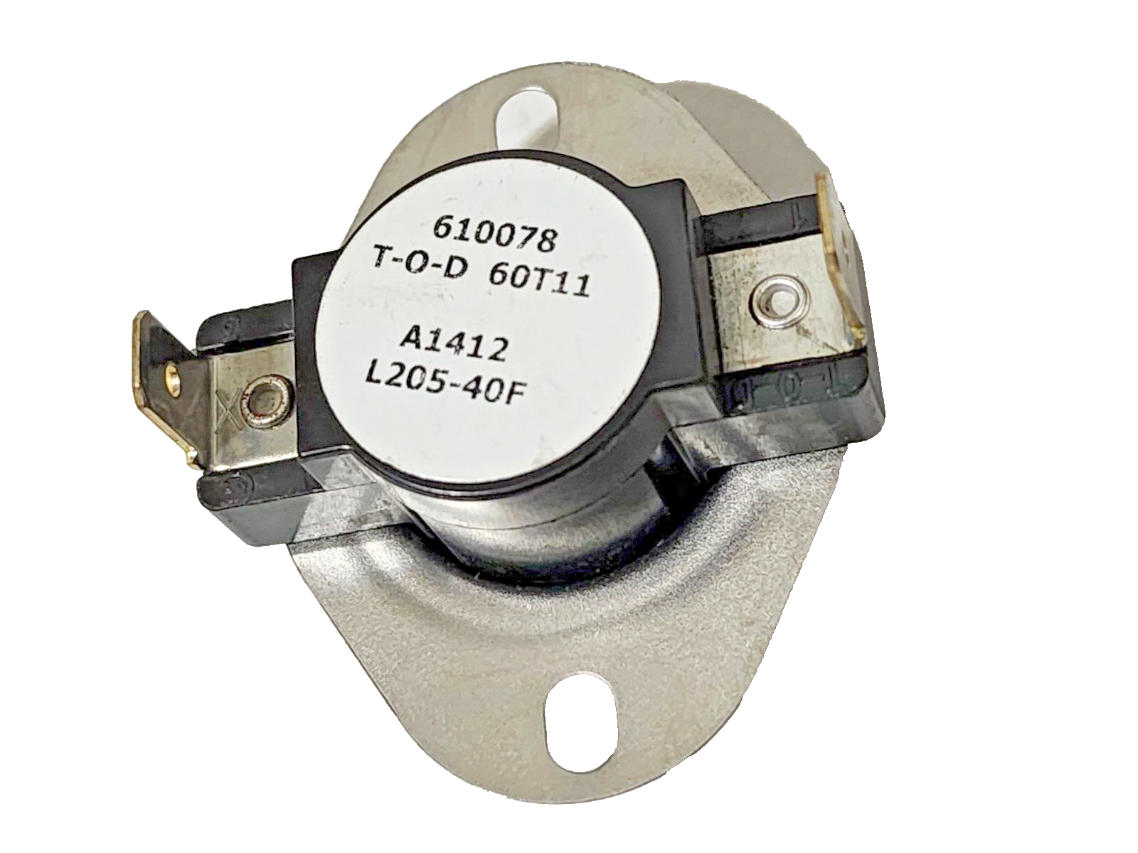 OEM THERMODISC T-O-D 60T11, SPDT 610078 Limit Control Switch L205