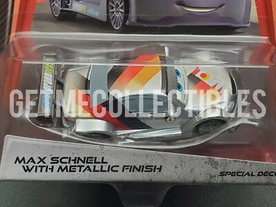 DISNEY PIXAR CARS SILVER MAX SCHNELL METALLIC PC SAVE 6% GMC
