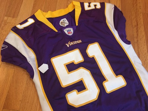 2006 Ben Leber Minnesota Vikings Game Used / Game Worn Jersey and Pants! Matched