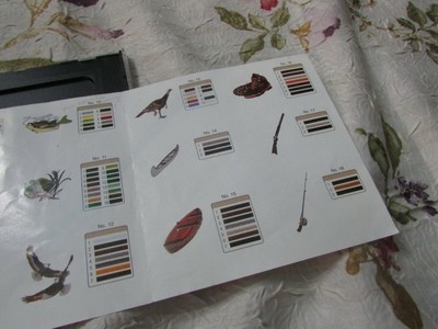 Bernina Artista Deco 300 OUTDOORSMAN WILDLIFE/HUNTING Embroidery Card Very Nice
