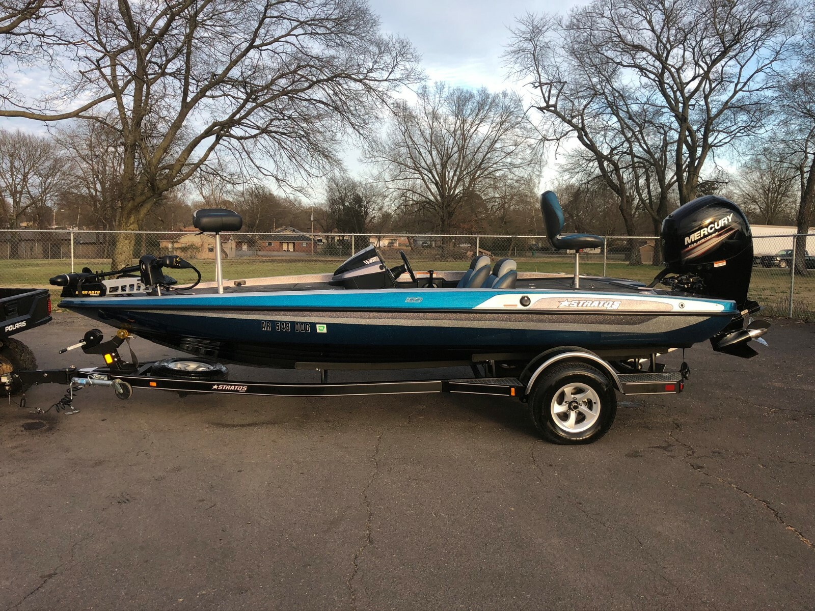 2016 STRATOS VLO 189 (MERCURY) (FOUR STROKE) (150) (MINN KOTA FORETREX)