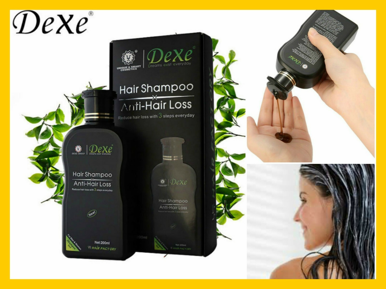 Shampoo Para La Caida Del Cabello Tratamiento EFECTIVO