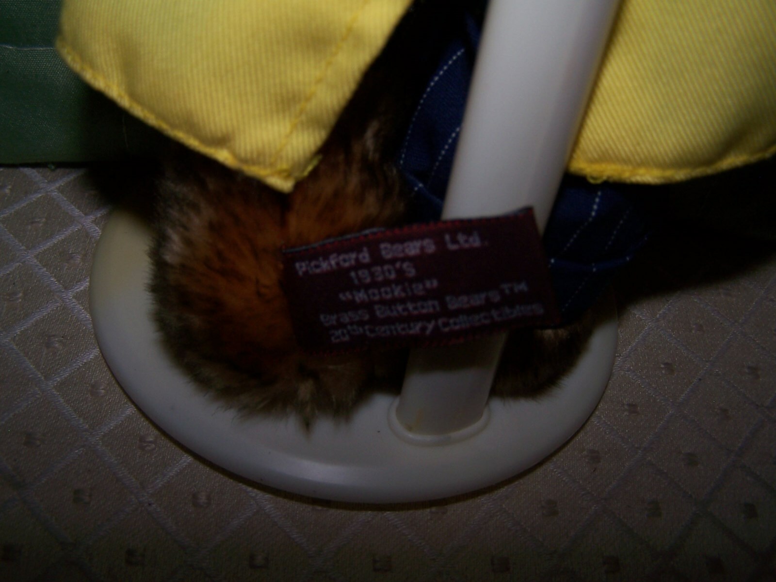 Mookie 1930s Bear 20th Century Collectibles Brass Buttons Bear