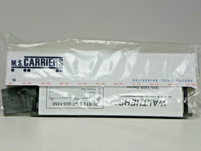 WALTHERS HO U/A ''M S CARRIERS'' 53' STOUGHTON TRAILER #67540