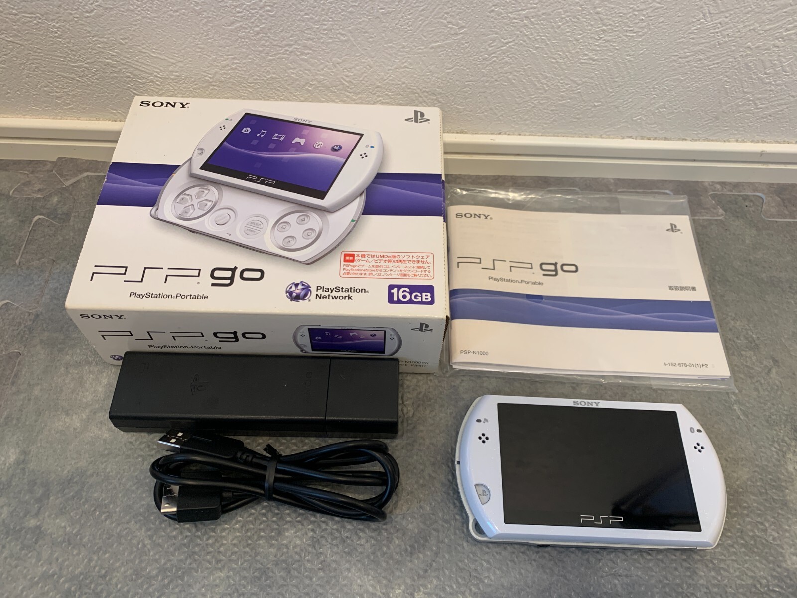 新品 PSPGO ピアノ ブラック PSP-N1000PB pspgo 本体 PSPgo