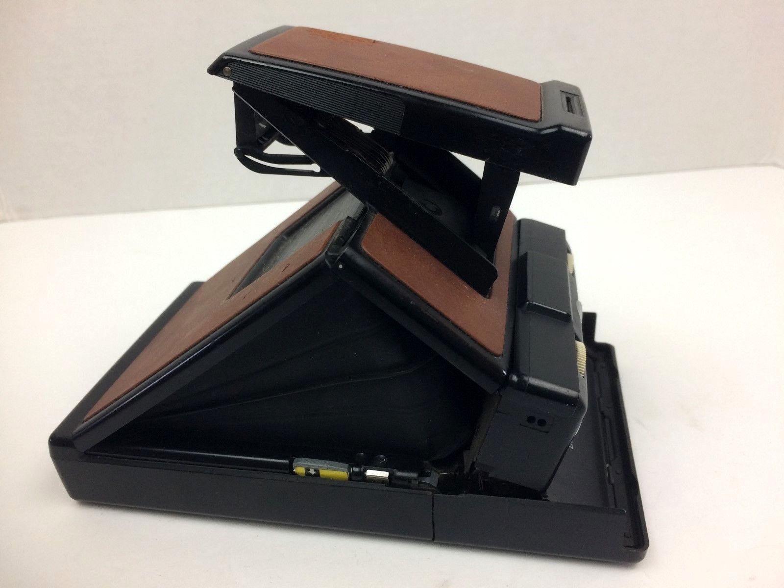 Polaroid SX-70 Land Camera Model 3 VINTAGE Black Brown NOT TESTED