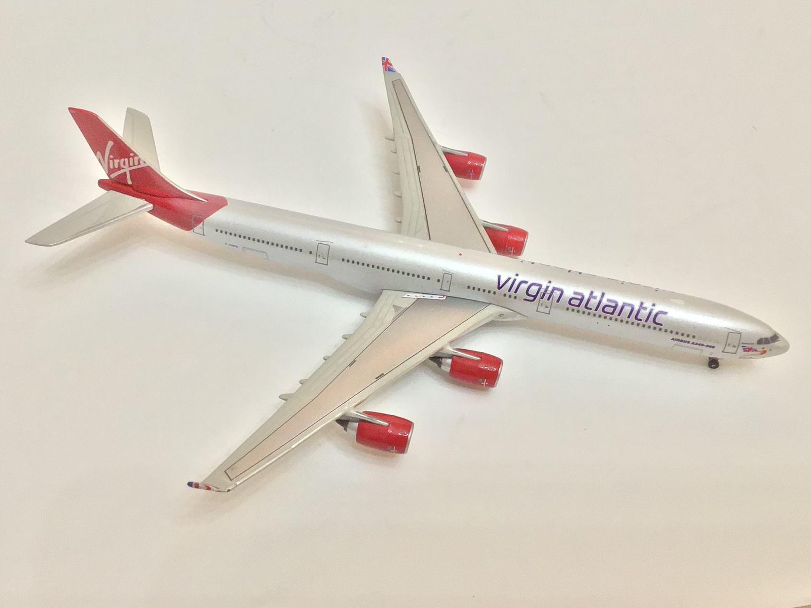 美品‼️Virgin Atlantic B747-400 & A340-600 Gemini Jets 1:400 virgin atlantic Airbus A340-600 | eBay