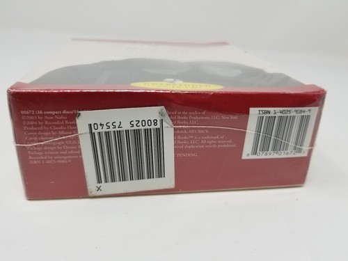 Reading Lolita in Tehran Audiobook Azar Nafisi 16 CDs Unabridged Sealed