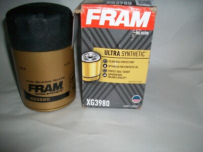FRAM XG3980 Extended Guard ENGINE OIL FILTER SPIN-ON FULL-FLOW SURE GRIP  -NIB