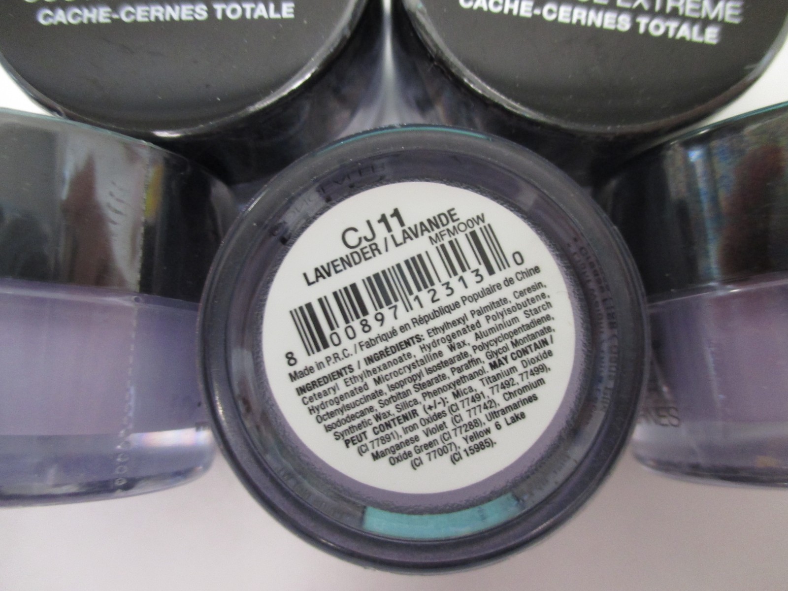 5 NYX FULL COVERAGE CONCEALER #CJ11 LAVENDER - AA 16073