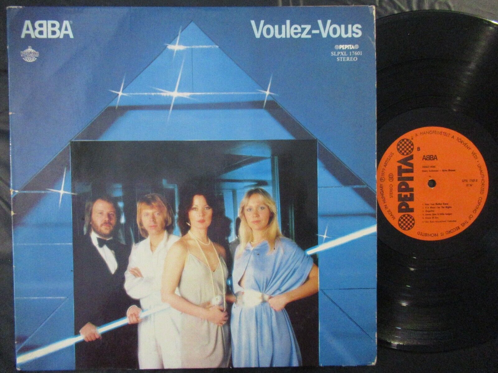 ABBA Voulez-Vous / LP Hungary 1979 POLAR PEPITA SLPXL 17601
