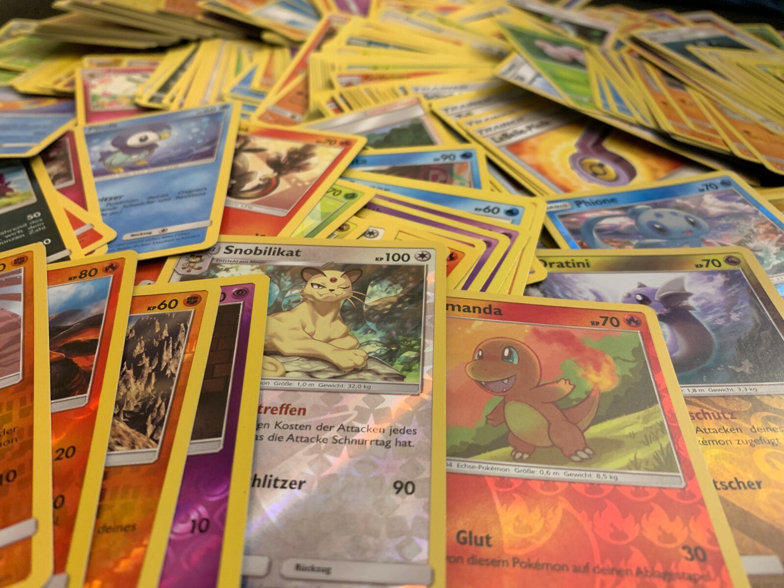 Pokemon 50 Karten Sammlung seltene GX Karte Keine Doppelt ALLE DEUTSCH