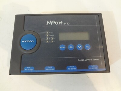 MOXA NPort 5430 RS422/485 4-port Serial Port Server
