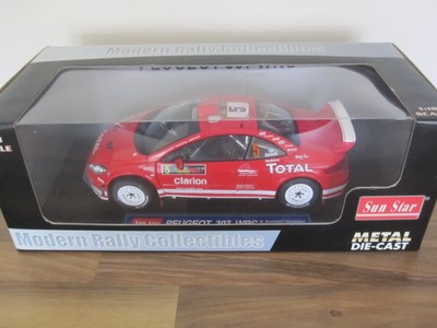 Sunstar Peugeot 307 WRC Rally Car 4683 1:18 Scale