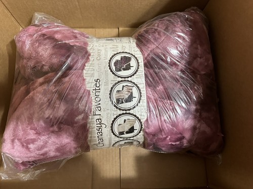 NEW Chanasya Premium Wolf Faux Fur Throw Blanket 50x65 DARK ROSE MINKY SOFT
