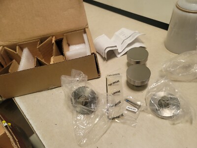 Baldwin Reserve Contemporary Round Full Dummy Set Satin Nickel FD.CON.CRR.150