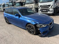 2017 BMW 3 SERIES 335D ESTATE XDRIVE 3.0 M SPORT SWITCH TRONIC DAMAGED SALVAGE