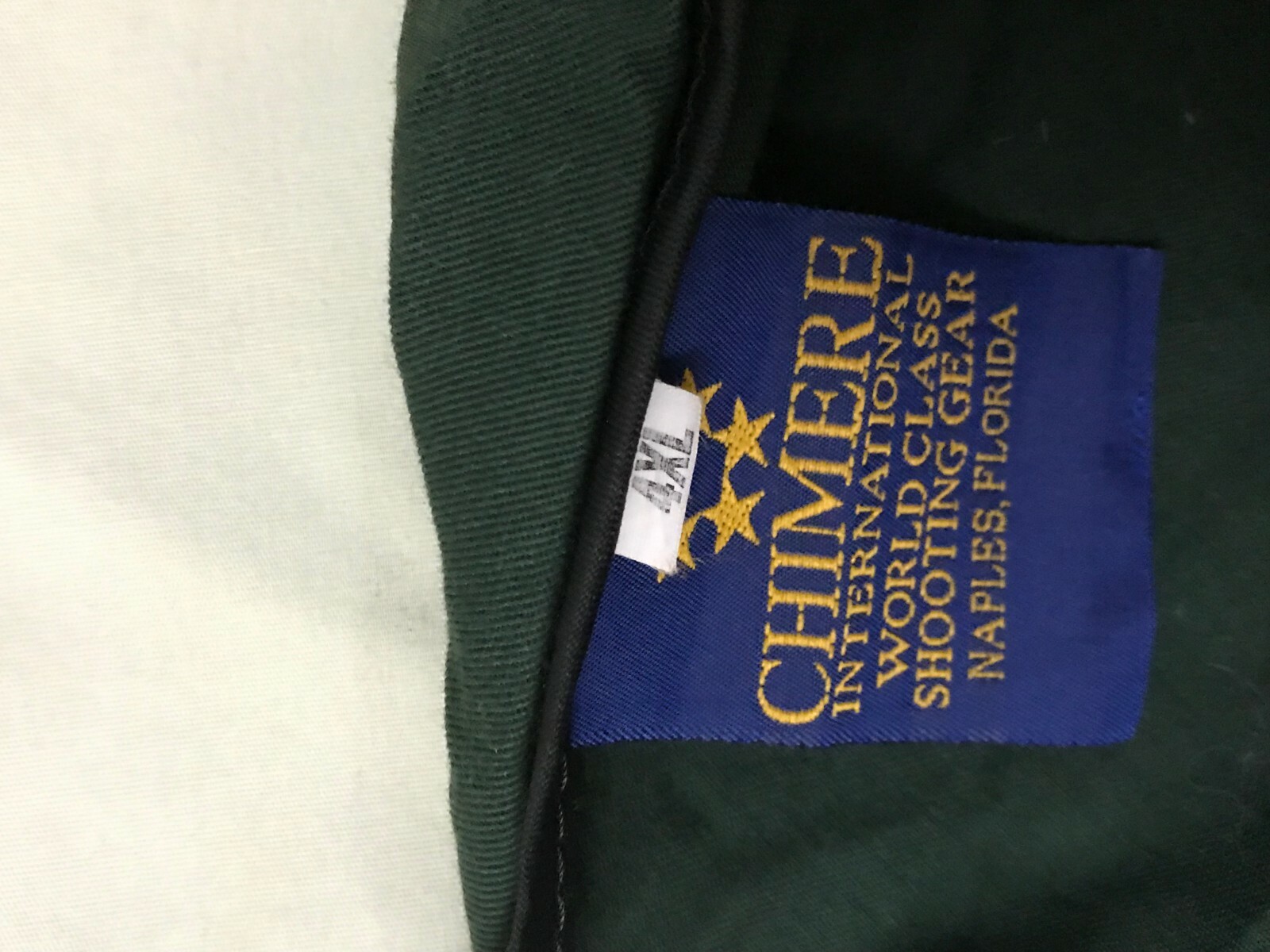 Vintage Chimere Green Mesh Trap Skeet Shooting Vest 4XL XXXXL XXXL XXL