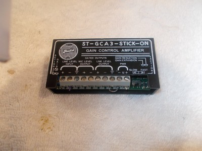 RDL ST-GCA3 Stick-On Gain Control Amplifier, Wide Dynamic Range AGC