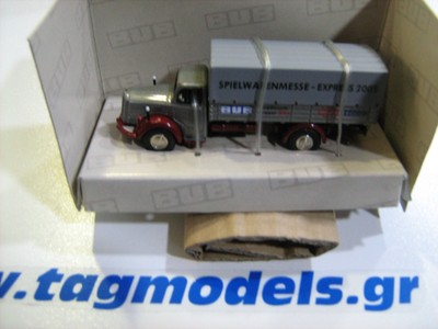 BUB 1:87 MAGIRUS S6500 TOYFAIR NURNBERG 2005 BRAND IN A BOX